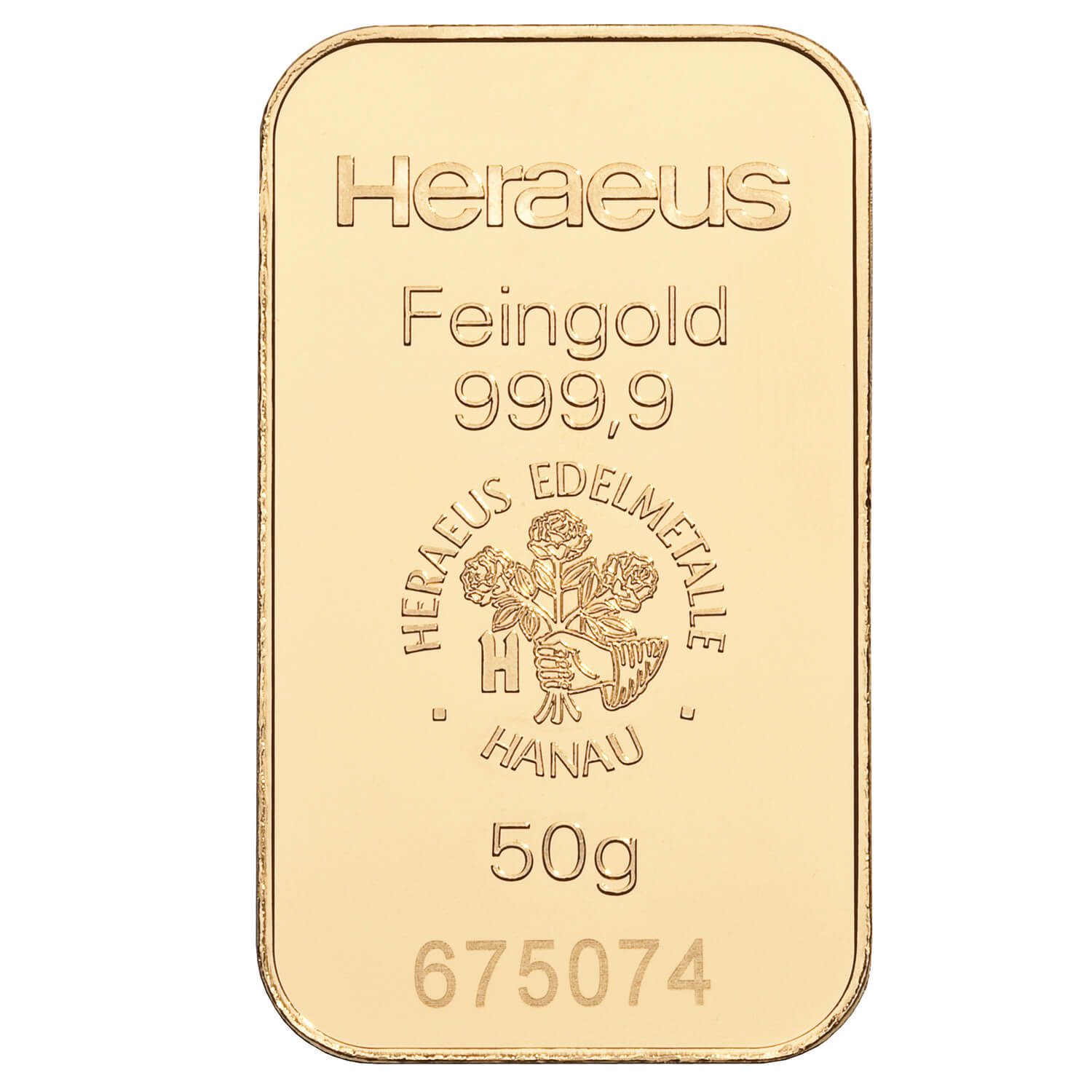 Zlatna pločica 50g investiciono zlato 999.9 fine gold